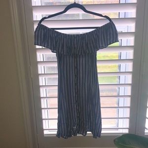 Off the shoulder dress